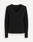 Etta | Women's Oversized Sweater – Cozy V-Neck Knit for Fall/Winter