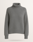 Marigold | Women's High Neck Knit Sweater – Cozy & Elegant Long Sleeve Design