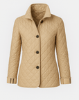 Teresa | Women's Lightweight Quilted Coat – Stylish Button Closure