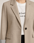 Carina | Women's Casual Long Sleeve Blazer – Lightweight Tailored Fit for Versatile All-Season Style