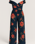 Ingrid | Women's Off-Shoulder Jumpsuit – Wide-Leg Design – Lightweight & Versatile