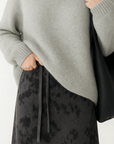 Renee | Flowing Women’s Maxi Skirt - Playful Pattern - Soft Cotton Blend
