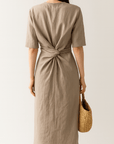 Iris | Women's Lightweight Summer Dress – Sleeveless A-Line Maxi Dress for Effortless Style