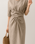 Iris | Women's Lightweight Summer Dress – Sleeveless A-Line Maxi Dress for Effortless Style