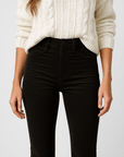Ivy | High-Waist Flare Pants - Stretch Fabric - Slim Fit Through Thigh - Full Length