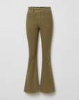 Ivy | High-Waist Flare Pants - Stretch Fabric - Slim Fit Through Thigh - Full Length