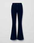 Ivy | High-Waist Flare Pants - Stretch Fabric - Slim Fit Through Thigh - Full Length