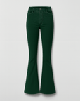 Ivy | High-Waist Flare Pants - Stretch Fabric - Slim Fit Through Thigh - Full Length