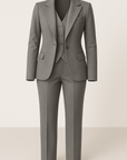 Fiona | Women’s 3-Piece Pant Suit – Elegant Blazer, Vest & Slim-Fit Trousers Set