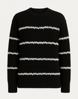 Celina | Women's Striped Knit Sweater – Cozy & Versatile Round Neck Design