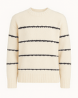 Celina | Women's Striped Knit Sweater – Cozy & Versatile Round Neck Design