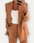 Isadora | Women's Suit – Tailored Blazer and Trouser Set – Classic Design for All-Season Elegance