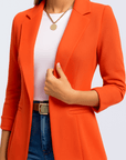 Cleo | Women's Tailored Suit Jacket – Notched Lapel – Professional & Versatile Fit