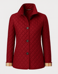 Teresa | Women's Lightweight Quilted Coat – Stylish Button Closure