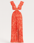 Danica | Women's Floral Printed Summer Dress – V-Neck, Elegant & Versatile for Any Occasion