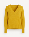 Etta | Women's Oversized Sweater – Cozy V-Neck Knit for Fall/Winter