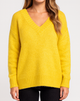 Meluvie | Oversized V-Neck Sweater