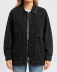 Meluvie | Oversized Denim Jacket