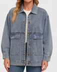 Meluvie | Oversized Denim Jacket
