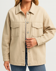 Meluvie | Oversized Denim Jacket