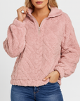 Meluvie | Plush Fleece Pullover Sweatshirt